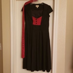 Vintage 50s style Lindy Bop swing dress